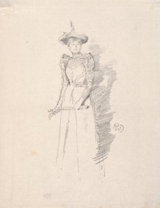 Luvas de camurça de James McNeill Whistler