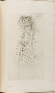 Garota em pé de James Abbott McNeill Whistler
