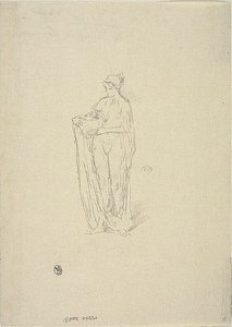 menina com tigela de James Abbott McNeill Whistler