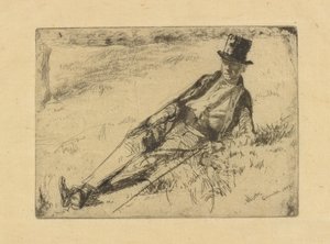 Pensionista de Greenwich de James Abbott McNeill Whistler