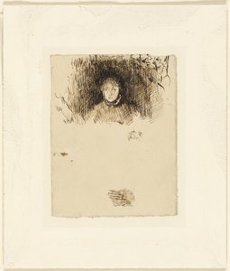 Cabeça de uma rapariga de James McNeill Whistler