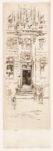 Casa do Cisne, Bruxelas de James Abbott McNeill Whistler