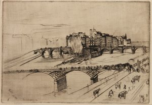 Ilha da Cidade, Paris de James Abbott McNeill Whistler