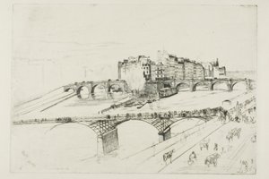Ilha da Cidade, Paris de James McNeill Whistler