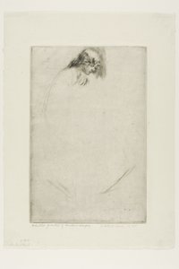 A cabeça inclinada de Jo de James McNeill Whistler
