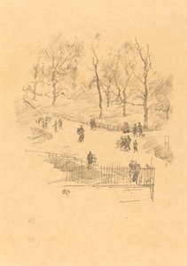 jardins Kensington de James Abbott McNeill Whistler