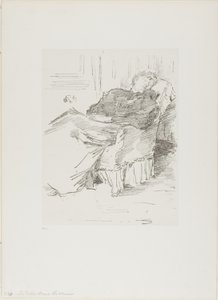 A bela dama adormecida de James Abbott McNeill Whistler