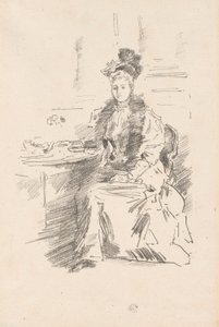 A bela nova-iorquina de James Abbott McNeill Whistler