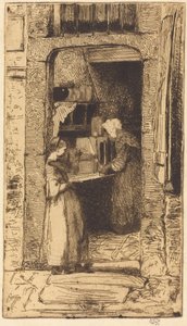 A vendedora de mostarda de James McNeill Whistler