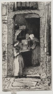 A Vendedora de Moutards de James McNeill Whistler
