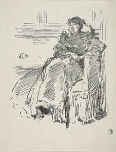 O vestido vermelho de James Abbott McNeill Whistler