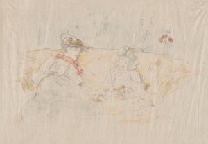 Senhora e criança de James Abbott McNeill Whistler
