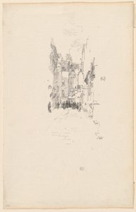 Little Court, Feira de Tecidos de James Abbott McNeill Whistler