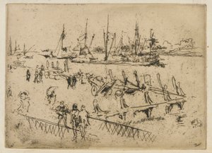 Little Dordrecht de James Abbott McNeill Whistler