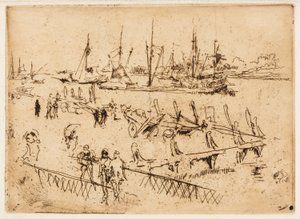 Little Dordrecht de James Abbott McNeill Whistler