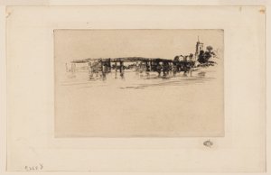 Ponte Pequena Putney de James Abbott McNeill Whistler
