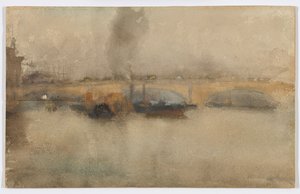 Ponte de Londres de James Abbott McNeill Whistler