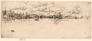 Longa Veneza de James Abbott McNeill Whistler