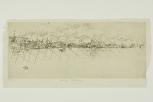 Longa Veneza de James Abbott McNeill Whistler