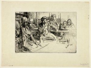 Longshore Men de James Abbott McNeill Whistler