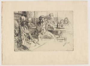 Longshore men de James Abbott McNeill Whistler