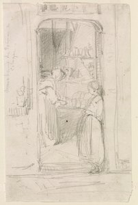 Comerciante de abóbora em colônia de James Abbott McNeill Whistler