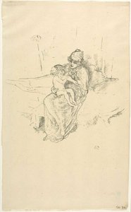 Mãe e filho n.º 1 de James McNeill Whistler