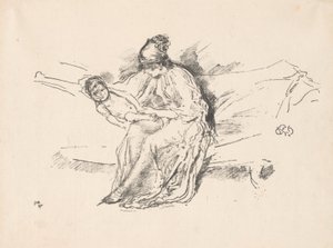 Mãe e filho, nº 4 de James Abbott McNeill Whistler