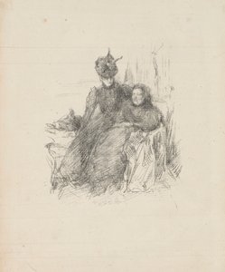 Mãe e filha de James McNeill Whistler