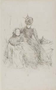 Mãe e filha de James Abbott McNeill Whistler