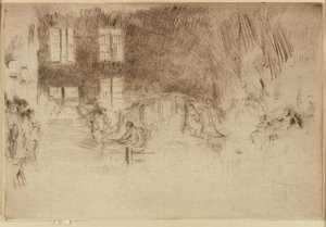 Forno de vidro de Murano de James Abbott McNeill Whistler