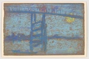 Noturno: Ponte Battersea de James Abbott McNeill Whistler