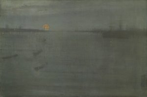Noturno: Blue and Gold-Southampton Water de James McNeill Whistler