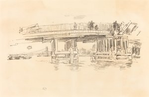 Ponte Velha de Battersea de James Abbott McNeill Whistler