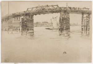 Ponte Velha de Battersea de James Abbott McNeill Whistler