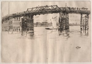 Ponte antiga de Battersea de James McNeill Whistler