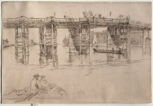 Ponte velha de Putney de James McNeill Whistler