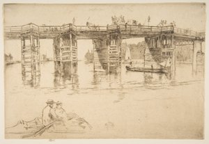 A velha ponte de Putney de James McNeill Whistler