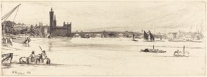 Ponte Velha de Westminster de James Abbott McNeill Whistler