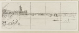 Ponte Velha de Westminster de James Abbott McNeill Whistler