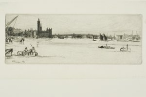 Ponte Velha de Westminster de James Abbott McNeill Whistler