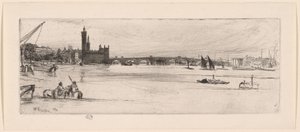 Ponte Velha de Westminster de James Abbott McNeill Whistler