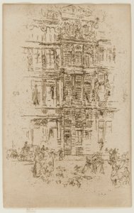 Palácios, Bruxelas de James Abbott McNeill Whistler
