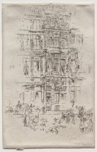 Palácios, Bruxelas de James McNeill Whistler