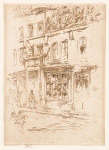 Little Butter Street, Bruxelas de James Abbott McNeill Whistler