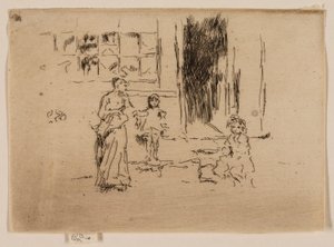 Travessa da anágua de James Abbott McNeill Whistler