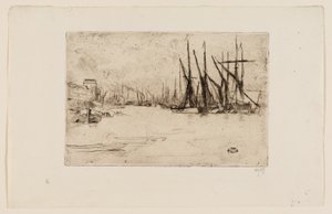 Cais de Arenque Picles de James Abbott McNeill Whistler