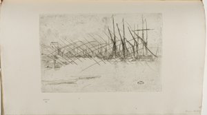 Cais de Arenque Picles de James Abbott McNeill Whistler