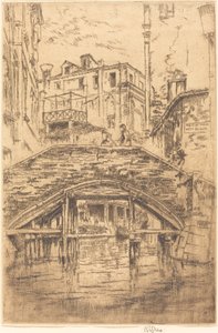 Ponte del Piovan de James Abbott McNeill Whistler
