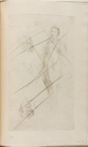 Esboços de retratos, incluindo F.R. Leyland e Whistler de James Abbott McNeill Whistler